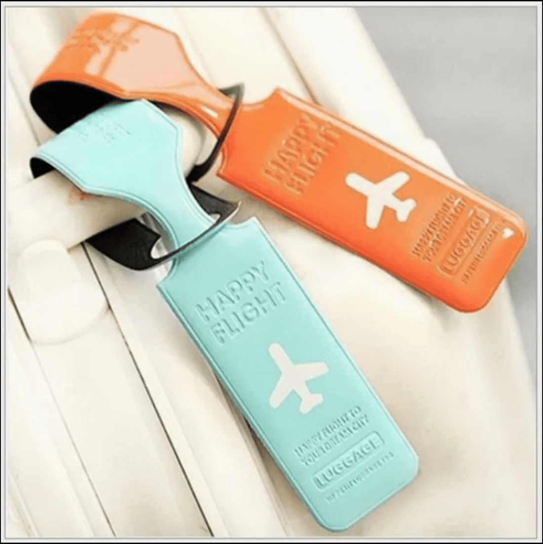 Happy Flight Luggage Tag - MisfaarMisfaar